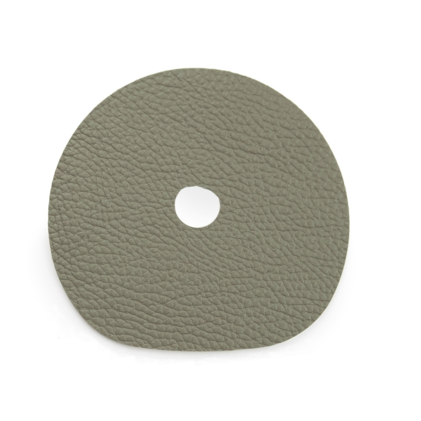 Tischset und Untersetzer aus echtem Leder | Olivgrün