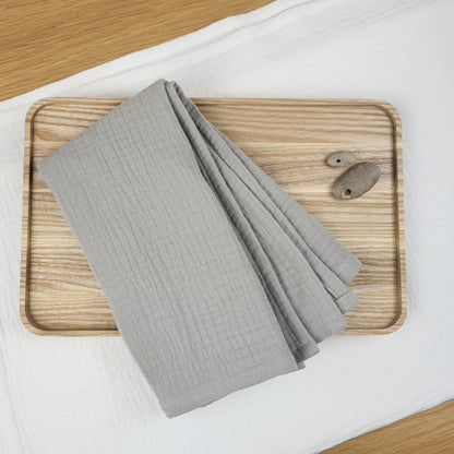 Geschirrtuch aus Baumwolle für die Küche | In Weiß, Rosa, Beige oder Grau erhältlich